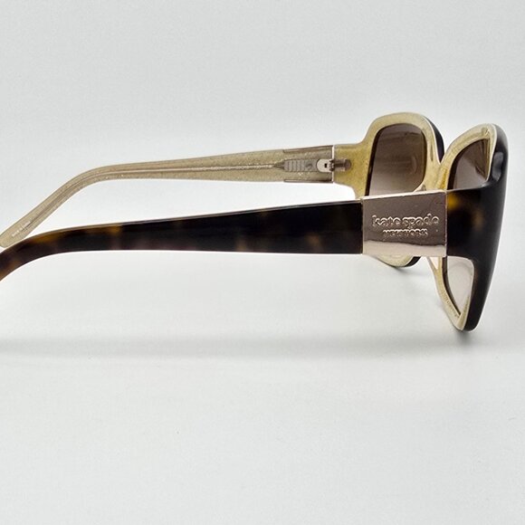 Kate Spade New York Lulu Tortoise Frame Brown Gradient Lens Sunglasses w/ Case main image 6